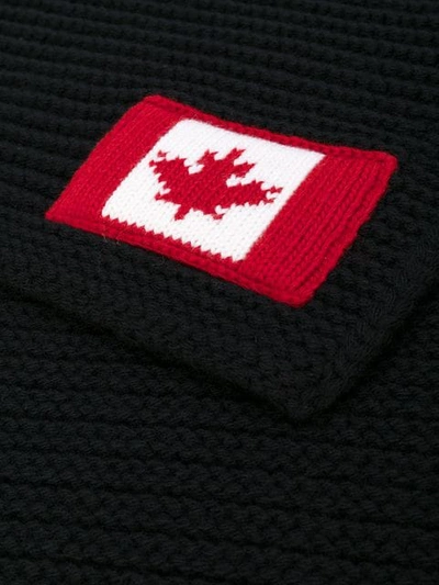加拿大旗帜贴花围巾
