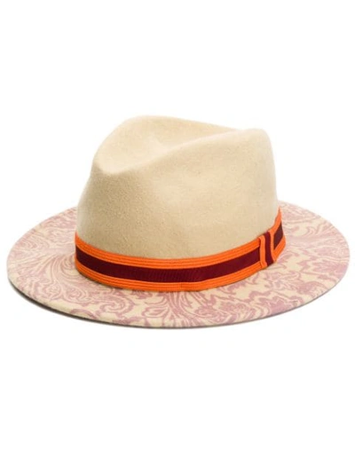 Shop Etro Paisley-print Hat In Neutrals