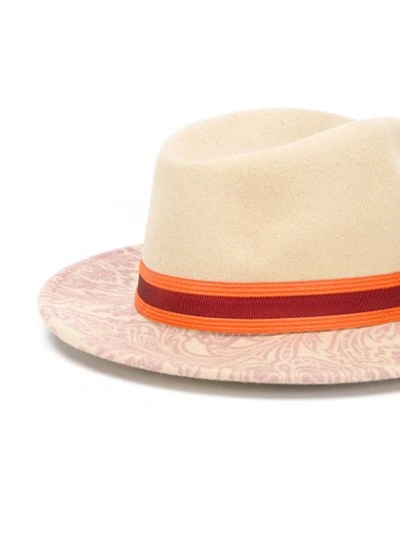 Shop Etro Paisley-print Hat In Neutrals