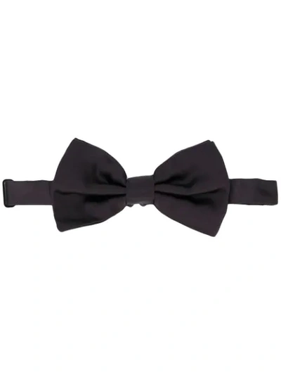 Shop Dolce & Gabbana Adjustable Bow Tie In Black