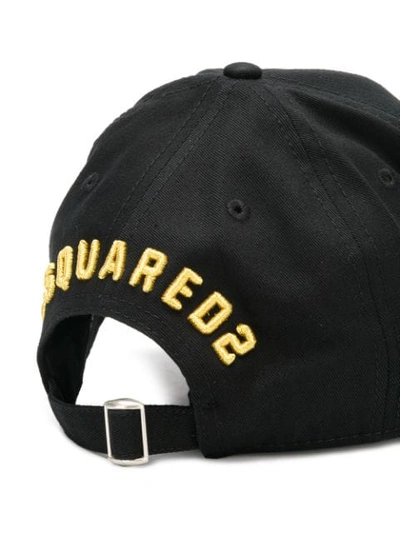 Shop Dsquared2 Icon Baseball Cap - Black