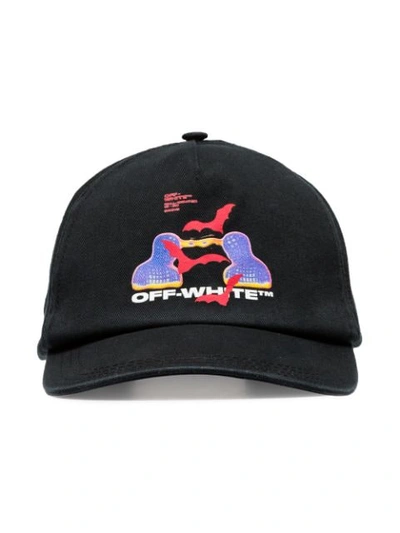 Shop Off-white Thermo Logo Baseball Cap In Black