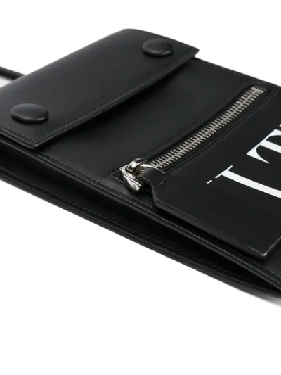 Shop Valentino Garavani Vltn Phone Case In Black