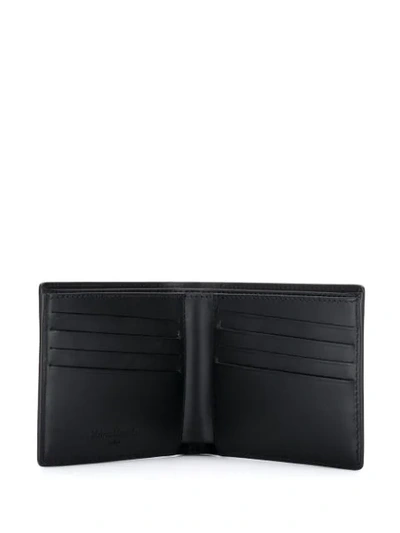 Shop Maison Margiela Folding Wallet In Black