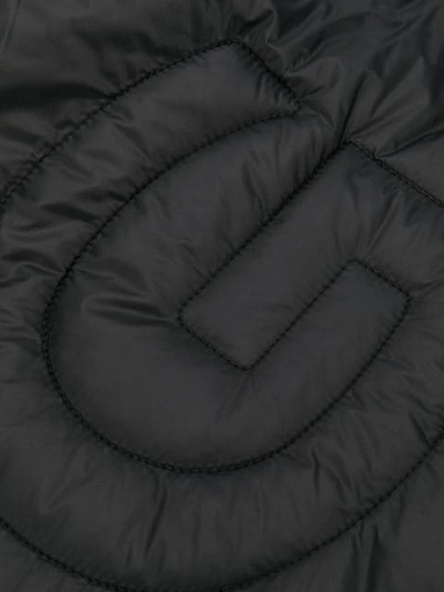 GIVENCHY PUFFER SCARF - 黑色