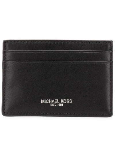 Shop Michael Kors Henry Cardholder Wallet - Black