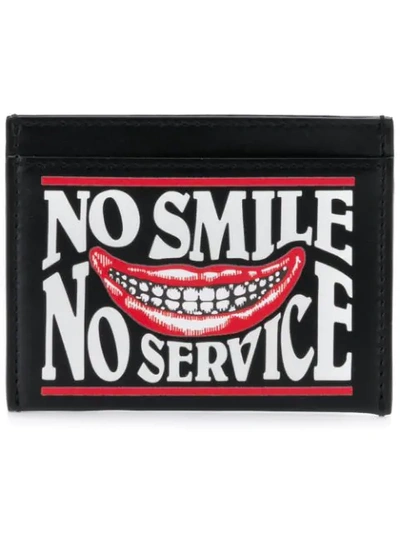 Shop Stella Mccartney Print Card Holder In Black