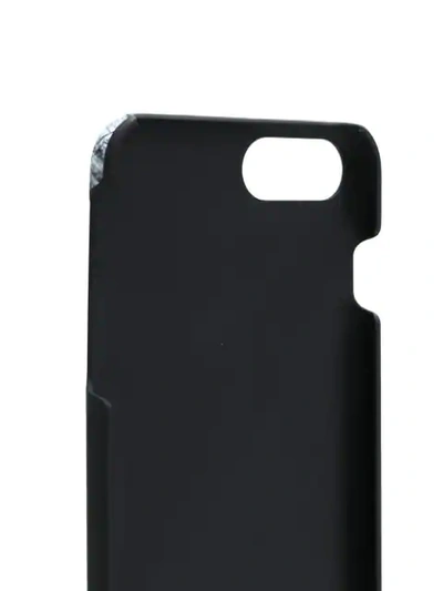 Shop Marcelo Burlon County Of Milan Jen Iphone 7 Plus Case - Black