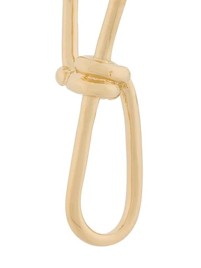 Shop Annelise Michelson Medium Wire Earring In Gold