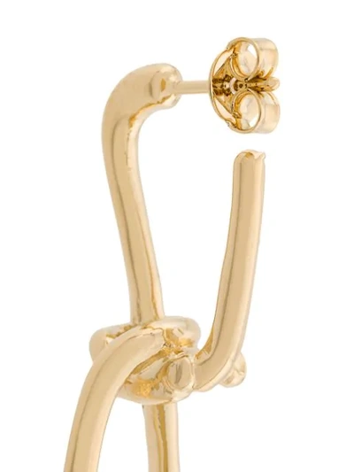 Shop Annelise Michelson Medium Wire Earring In Gold