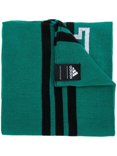 Gosha Rubchinskiy Green & Black Adidas Originals Edition Knit Scarf |  ModeSens