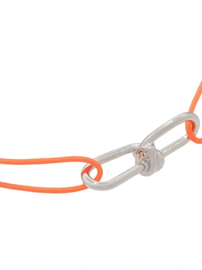 Shop Annelise Michelson Wire Cord Bracelet - Orange