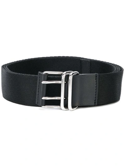 Shop Givenchy Logo Printed Belt In Black