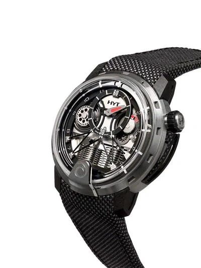 Shop Hyt H1 Alinghi 40mm In Black