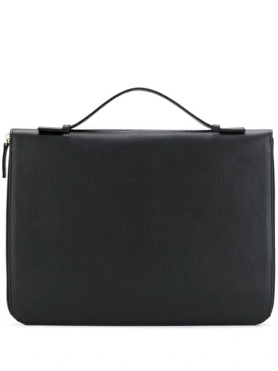 Shop Eleventy Laptop Bag In Black