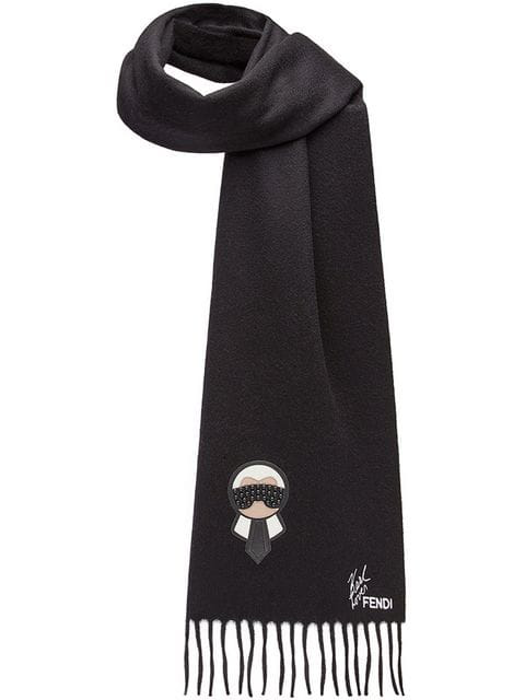 karl loves fendi scarf