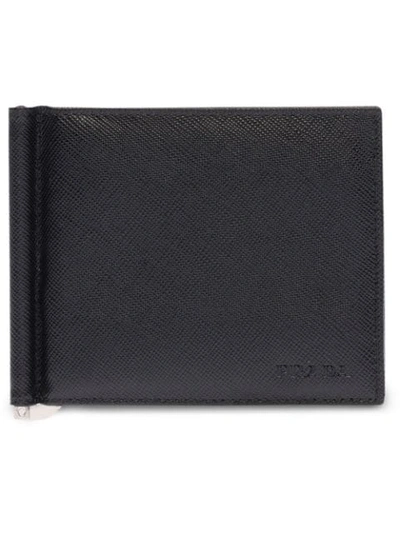 Shop Prada Bifold Wallet In Black