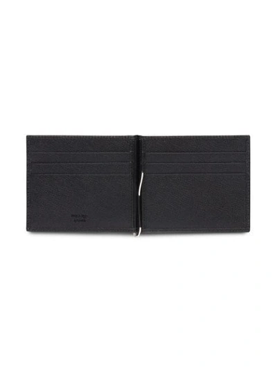 Shop Prada Bifold Wallet In Black