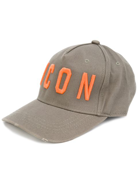 dsquared2 icon cap orange