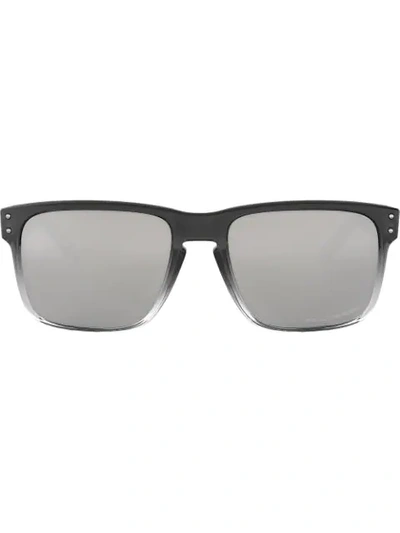 Shop Oakley Holbrook Square Sunglasses In 9102a9 Dark Ink Fade