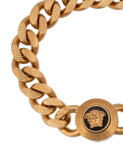 VERSACE GOLD MEDUSA CHAIN BRACELET - 金色