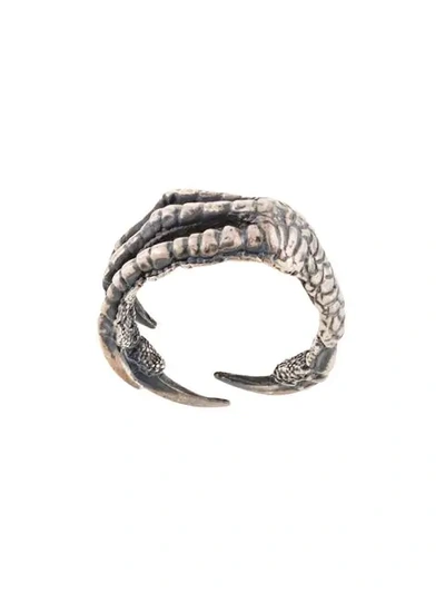 Claw Ring In Silver