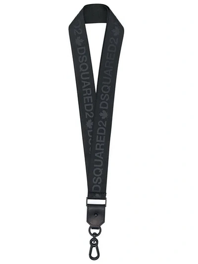Shop Dsquared2 Lanyard Necklace In Black