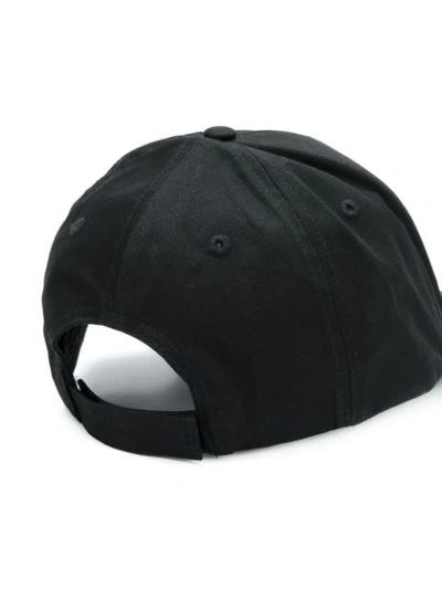 Shop Philipp Plein Plamny Baseball Cap In Black