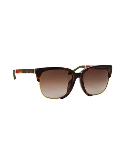 Shop Linda Farrow Orlebar Brown 48 C2 Sunglasses