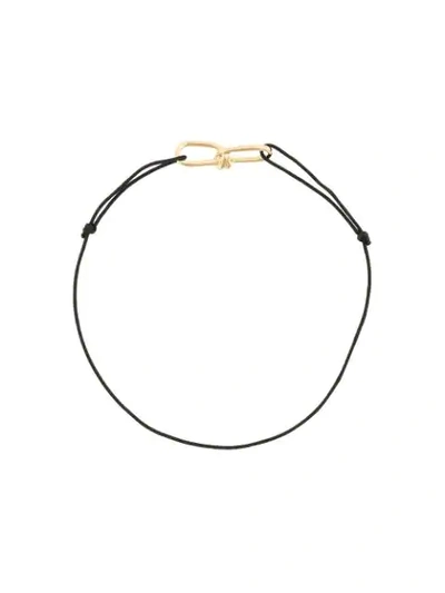 Shop Annelise Michelson Extra Small Wire Cord Bracelet - Black