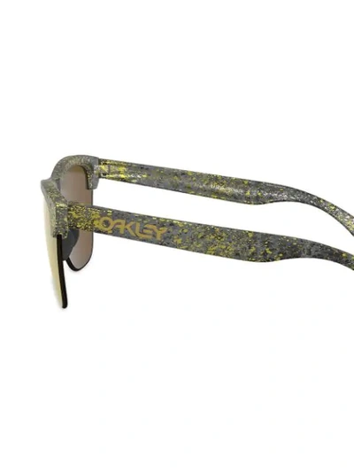 Shop Oakley Frogskins Lite Sunglasses In Yellow