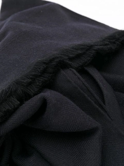 Shop Dolce & Gabbana Woven Scarf In Black