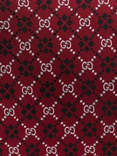 Shop Gucci Ghost Tie In 6277 Red