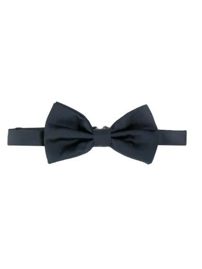 Shop Dolce & Gabbana Classic Bow Tie In Blue