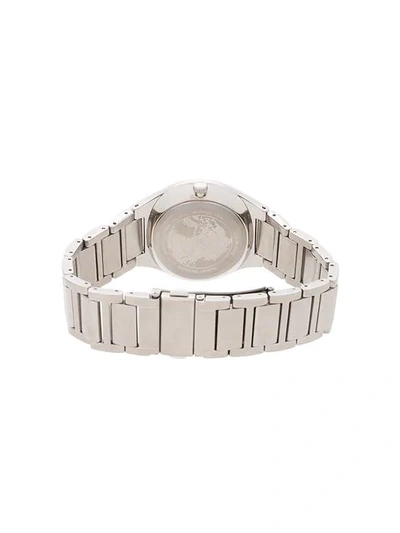 Shop Bering Titanium Watch In Metallic