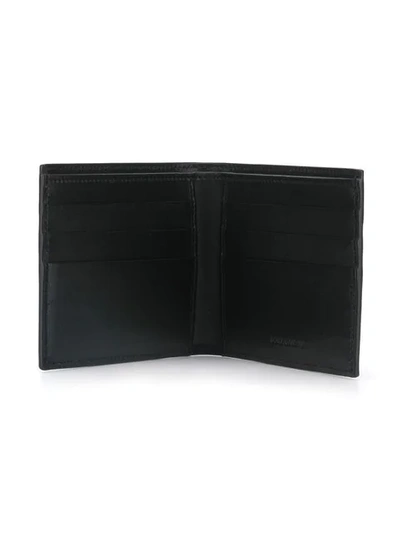 Shop Dolce & Gabbana Logo Bi-fold Wallet In Black