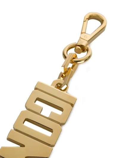Shop Dsquared2 Icon Keychain In Metallic