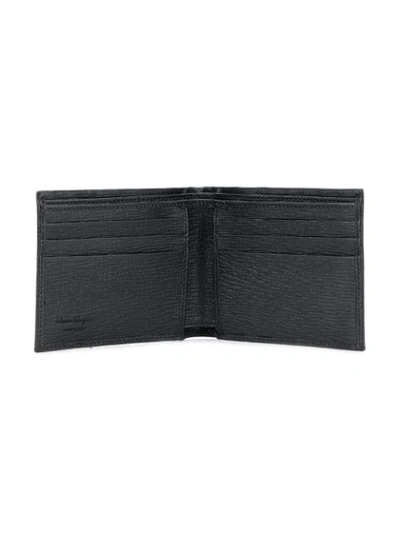 Shop Ferragamo Bifold Wallet In Black