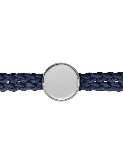 Shop Monica Vinader Linear Large Bracelet In Blue