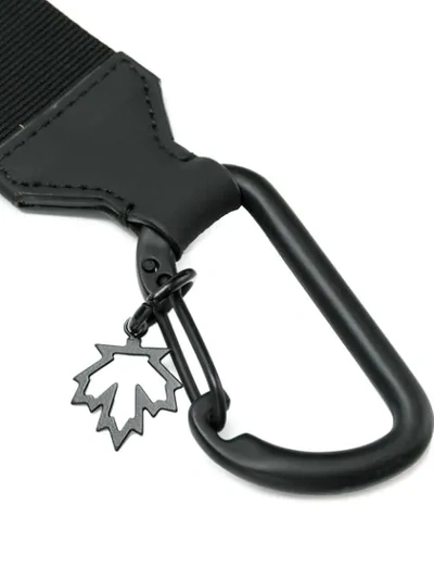 Shop Dsquared2 Logo Webbing Key Ring - Black