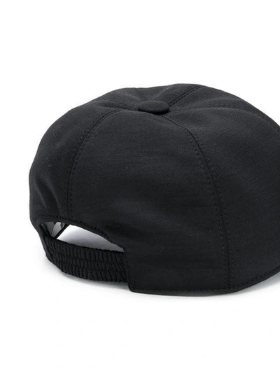 Shop Ermenegildo Zegna Techmerino™ Baseball Cap In Black