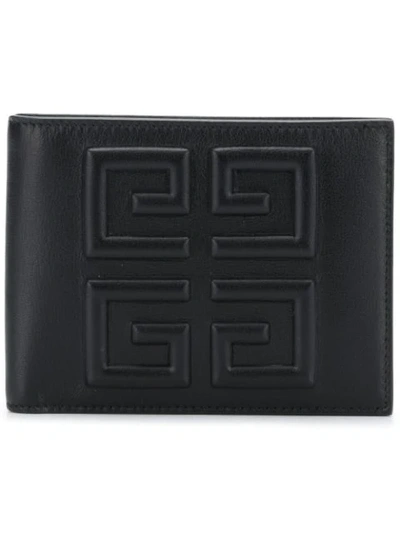 Shop Givenchy Logo Billfold Wallet In Black