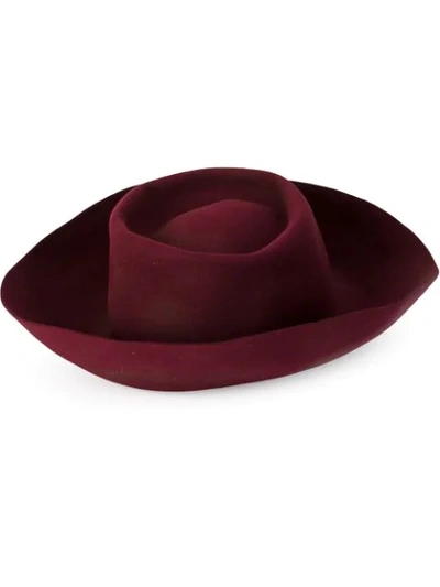Shop Horisaki Design & Handel Turn-up Brim Hat - Pink