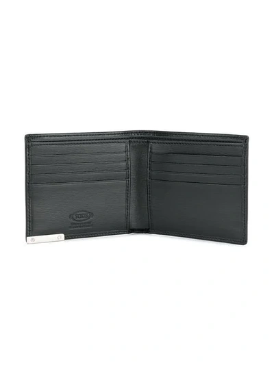 Shop Tod's Billfold Wallet In Black