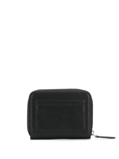 Shop Dsquared2 Maple Leaf Logo Wallet In Black