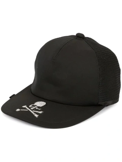Shop Mastermind Japan Skull Cap - Black
