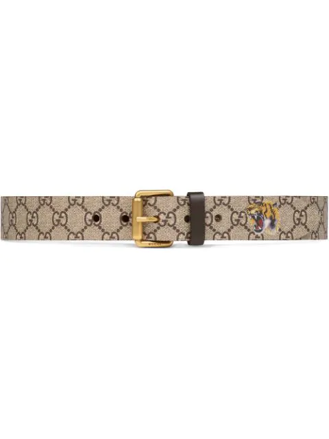 gucci belt tiger print