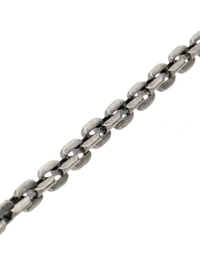 Shop Andrea D'amico Chunky Chain Bracelet In Metallic