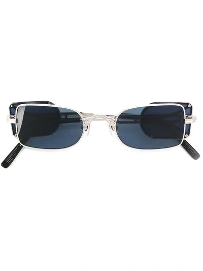 Shop Matsuda Square Shaped Sunglasses In Metallic