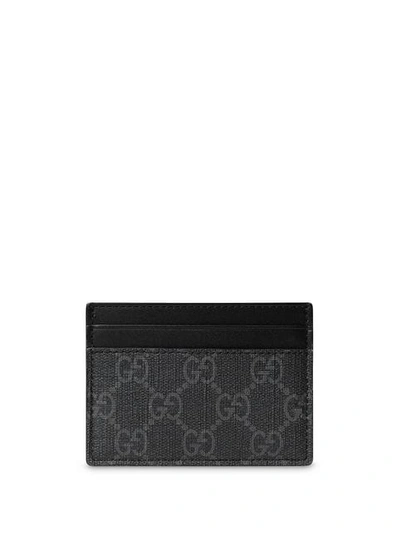 Shop Gucci Gg Cardholder - Black